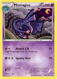 Mismagius | 58/113 | Reverse Holofoil | Legendary Treasures