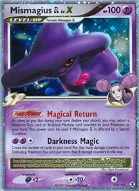 Mismagius GL Lv.X | 110/111 | Holofoil | Rising Rivals