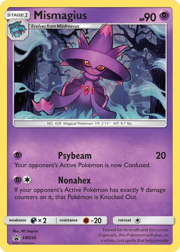 Mismagius SM245 Normal SM Promos