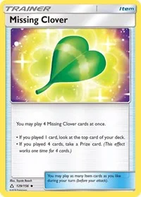 Missing Clover | 129/156 | Normal | SM - Ultra Prism