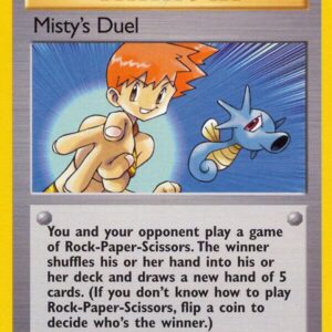Misty’s Duel 123/132 1st Edition Gym Heroes