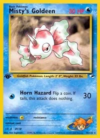 Misty's Goldeen (30) | 030/132 | Unlimited | Gym Heroes
