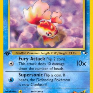 Misty’s Goldeen (85) 085/132 1st Edition Gym Heroes