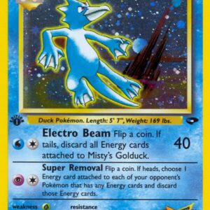 Misty’s Golduck 012/132 1st Edition Holofoil Gym Challenge