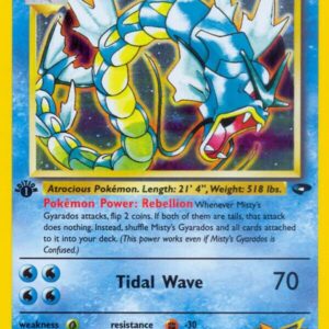 Misty’s Gyarados 013/132 Unlimited Holofoil Gym Challenge
