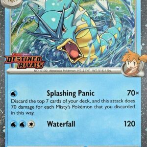 Misty’s Gyarados (Prerelease) 049/182 Holofoil Miscellaneous Cards & Products Misty’s Gyarados (Prerelease) 049/182 Holofoil Miscellaneous Cards & Products