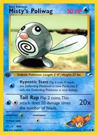 Misty's Poliwag | 087/132 | Unlimited | Gym Heroes