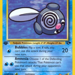 Misty’s Poliwag 089/132 1st Edition Gym Challenge Misty’s Poliwag 089/132 1st Edition Gym Challenge