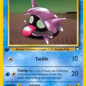Misty’s Shellder 089/132 1st Edition Gym Heroes