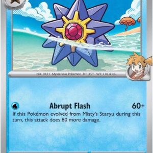 Misty’s Starmie 047/182 Normal SV10: Destined Rivals