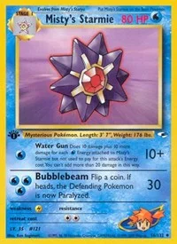 Misty's Starmie | 056/132 | Unlimited | Gym Heroes