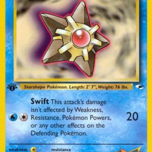 Misty’s Staryu 090/132 1st Edition Gym Heroes