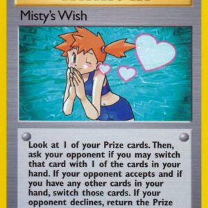Misty’s Wish 108/132 1st Edition Gym Challenge