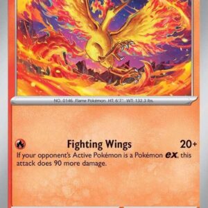 Moltres 014/094 Holofoil ME02: Phantasmal Flames