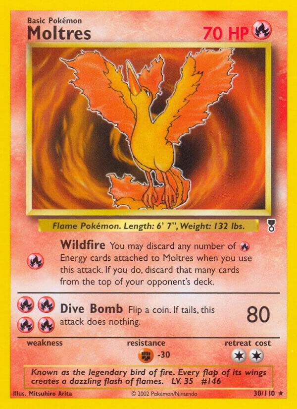 Moltres 030/110 Normal Legendary Collection