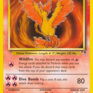 Moltres 030/110 Reverse Holofoil Legendary Collection