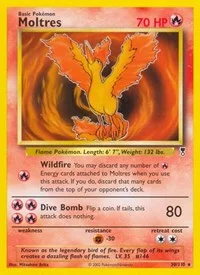 Moltres | 030/110 | Reverse Holofoil | Legendary Collection