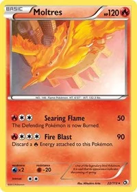 Moltres | 22/113 | Holofoil | Legendary Treasures