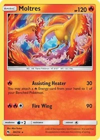 Moltres | 38/214 | Normal | SM - Lost Thunder