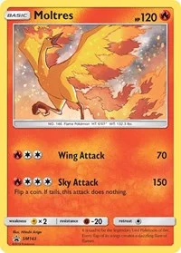 Moltres | SM143 | Holofoil | SM Promos