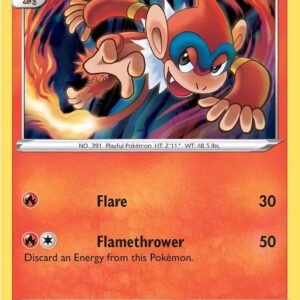 Monferno 025/172 Reverse Holofoil SWSH09: Brilliant Stars