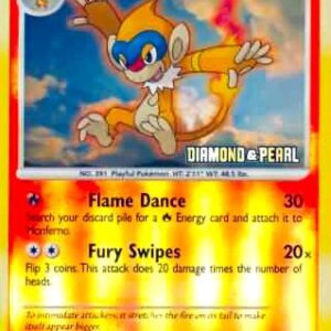 Monferno 56/130 [Diamond & Pearl] 056/130 Reverse Holofoil Burger King Promos