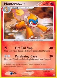 Monferno | 56/127 | Reverse Holofoil | Platinum