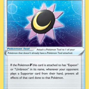 Moon & Sun Badge 151/203 Reverse Holofoil SWSH07: Evolving Skies