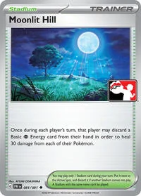 Moonlit Hill | 081/091 | Holofoil | Prize Pack Series Cards