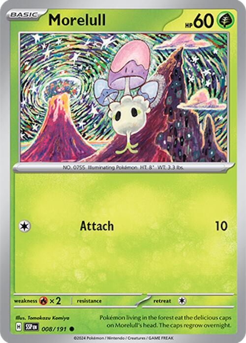 Morelull 008/191 Normal SV08: Surging Sparks Morelull 008/191 Normal SV08: Surging Sparks