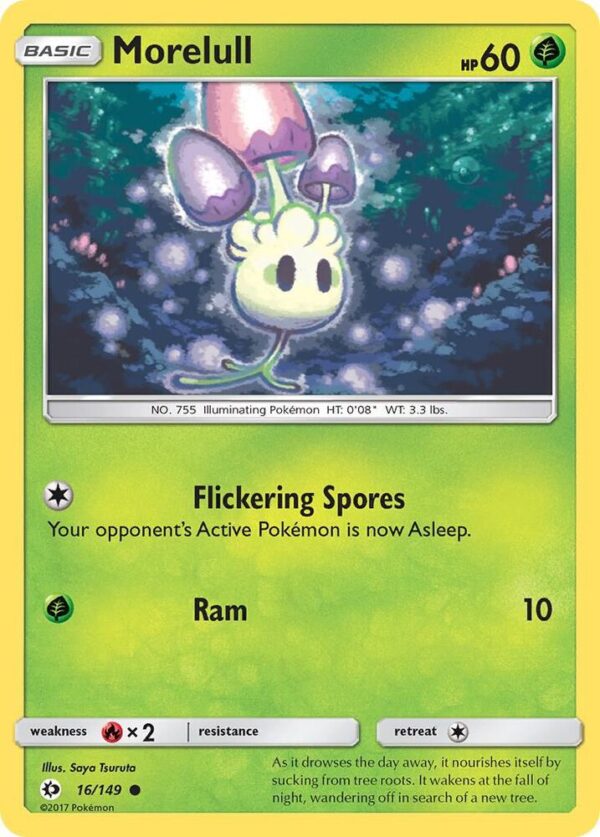 Morelull 16/149 Normal SM Base Set