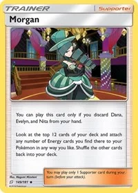 Morgan | 149/181 | Reverse Holofoil | SM - Team Up