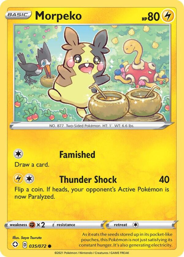 Morpeko (035) 035/072 Normal Shining Fates