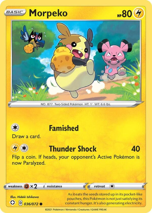 Morpeko (036) 036/072 Normal Shining Fates