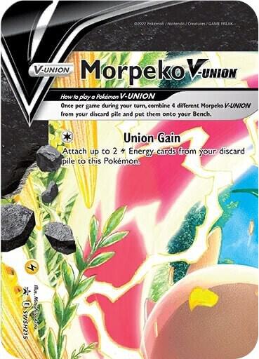 Morpeko V-Union SWSH215 Holofoil SWSH: Sword & Shield Promo Cards