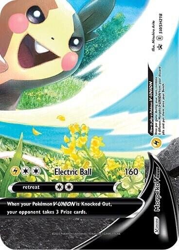 Morpeko V-Union SWSH218 Holofoil SWSH: Sword & Shield Promo Cards
