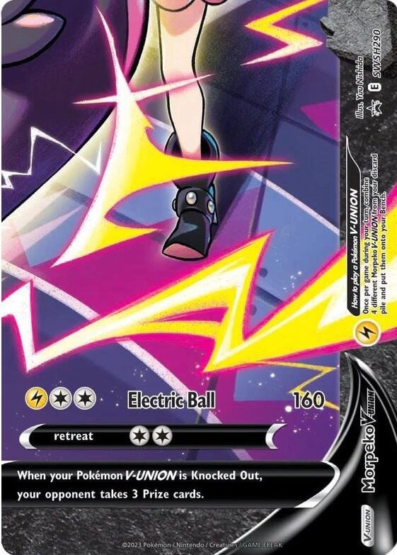 Morpeko V-Union SWSH290 Holofoil SWSH: Sword & Shield Promo Cards