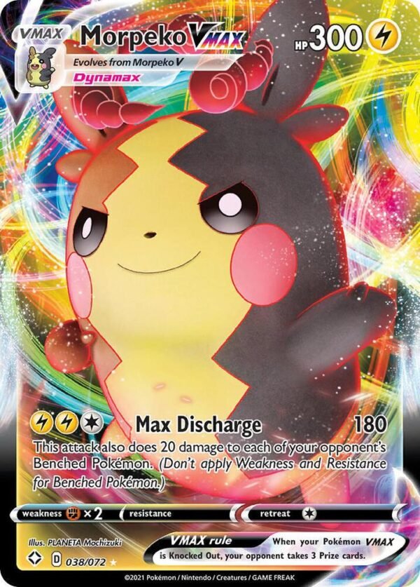 Morpeko VMAX 038/072 Holofoil Shining Fates