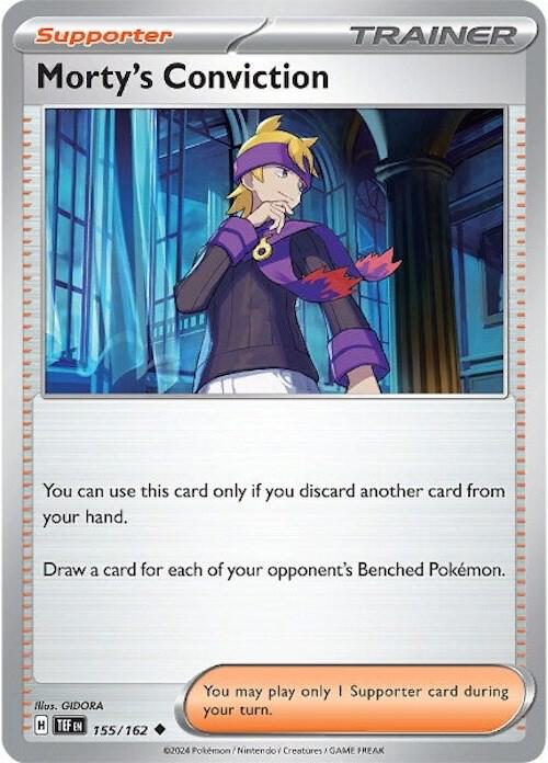 Morty’s Conviction 155/162 Normal SV05: Temporal Forces