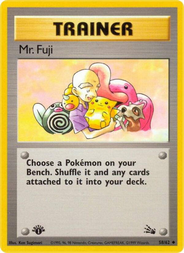 Mr. Fuji 58/62 Unlimited Fossil