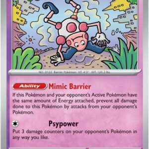 Mr. Mime 122/165 Holofoil SV: Scarlet & Violet 151 Mr. Mime 122/165 Holofoil SV: Scarlet & Violet 151
