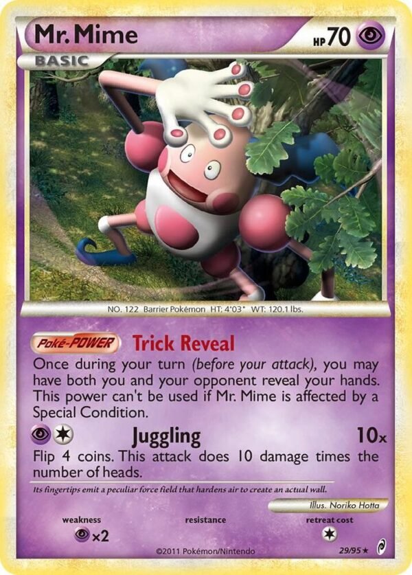 Mr. Mime 29/95 Normal Call of Legends Mr. Mime 29/95 Normal Call of Legends