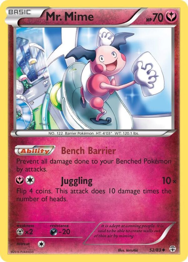 Mr. Mime 52/83 Normal Generations