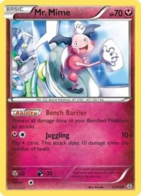Mr. Mime | 52/83 | Reverse Holofoil | Generations