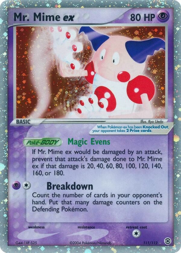 Mr. Mime ex 111/112 Normal FireRed & LeafGreen