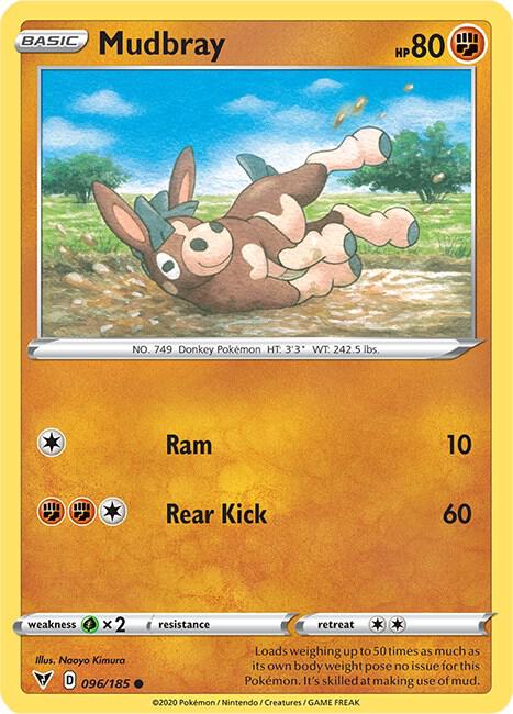 Mudbray 096/185 Normal SWSH04: Vivid Voltage