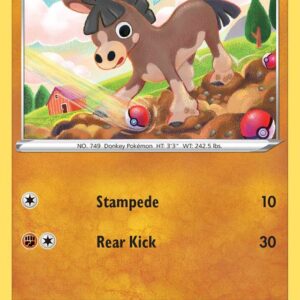 Mudbray 105/202 Reverse Holofoil SWSH01: Sword & Shield Base Set