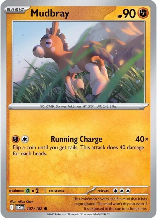 Mudbray 107/182 Normal SV10: Destined Rivals