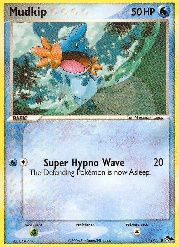 Mudkip 011/017 Normal POP Series 4
