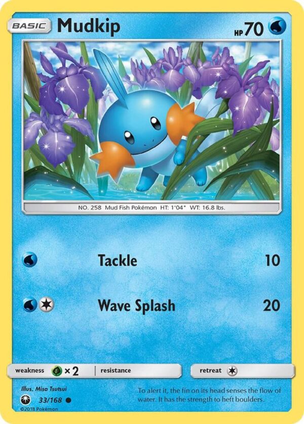 Mudkip (33) 33/168 Normal SM – Celestial Storm